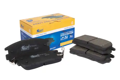Тормозные колодки дисковые KRAFT KT 091443