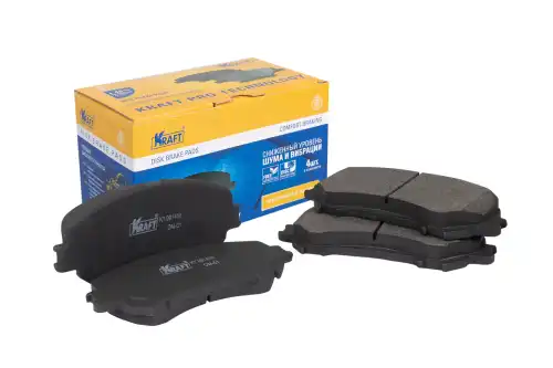 Тормозные колодки дисковые KRAFT KT 091456