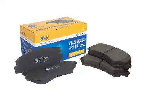 Тормозные колодки дисковые KRAFT KT 091455
