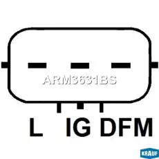 Генератор KRAUF ARM3631BS