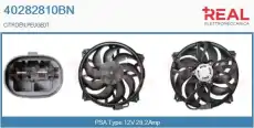 Электродвигатель, вентилятор радиатора 40282810BN REAL