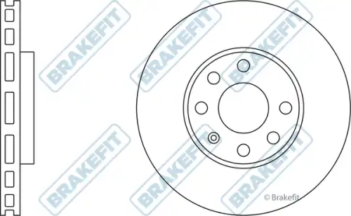 Тормозной диск APEC BRAKING SDK6004