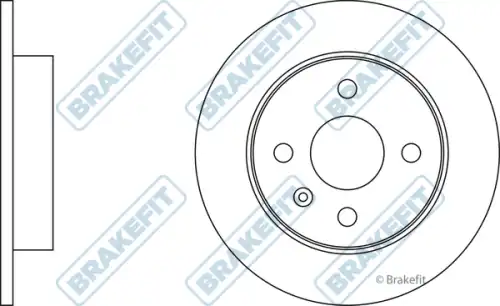 Тормозной диск APEC BRAKING SDK6048