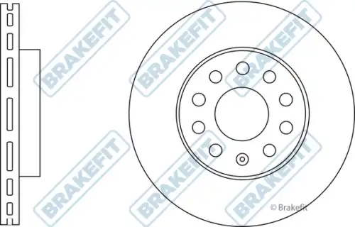Тормозной диск SDK6828 APEC BRAKING