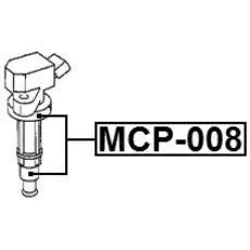 Катушка зажигания FEBEST MCP-008