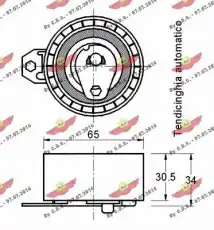 Натяжной ролик, ремень ГРМ 03.80394 AUTOKIT