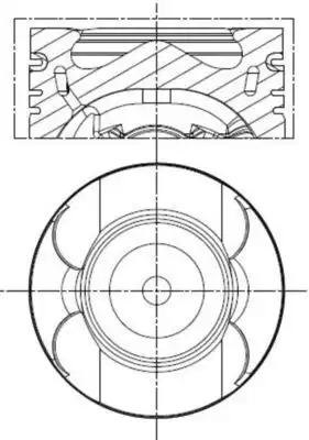 Rebore Kit 013 PI 00156 000 MAHLE