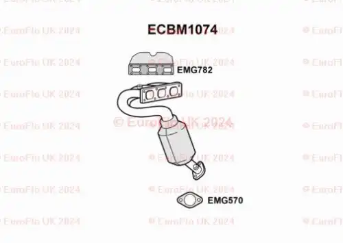 Катализатор ECBM1074 EUROFLO