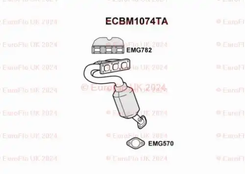 Катализатор ECBM1074TA EUROFLO