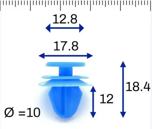 Пистон пластиковый AK221131 AUTOKREP