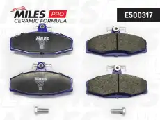 Тормозные колодки дисковые передняя ось MILES E500317