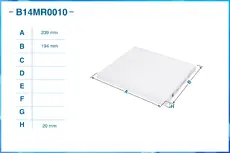Салонный фильтр CWORKS B14MR0010