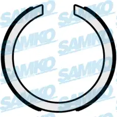 Тормозные колодки барабанные SAMKO 81095