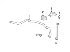 SHAFT,FRT STAB(32MM O.D.) 15905568 GMC