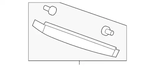 BAFFLE,RAD AIR LWR(INCLS 25) 22865528 GMC