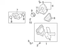 SEAL,MASS AIRFLOW SEN(O RING) 15282801 GMC