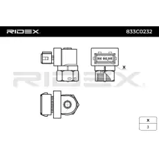Датчик импульсов 833C0232 RIDEX