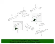 SENSOR,FLR AIR TEMP(ACDelco #15-73667) 15234431 GMC