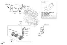 Micro-V Belt 2521203HA0 HYUNDAI