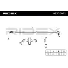 Датчик импульсов 833C0072 RIDEX