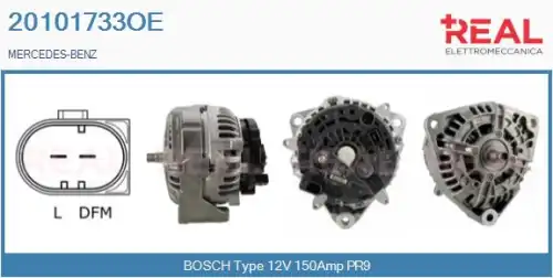 Генератор REAL 20101733OE
