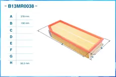 Фильтр воздушный CWORKS B13MR0038