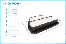 Фильтр воздушный CWORKS B13MR0047