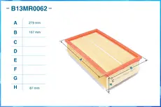 Фильтр воздушный CWORKS B13MR0062