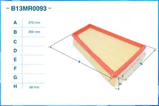 Фильтр воздушный CWORKS B13MR0093