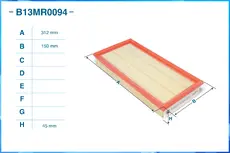 Фильтр воздушный CWORKS B13MR0094