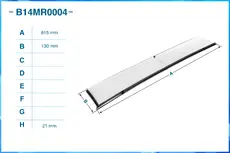 Салонный фильтр CWORKS B14MR0004