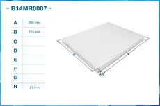 Салонный фильтр CWORKS B14MR0007