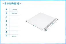 Салонный фильтр CWORKS B14MR0016