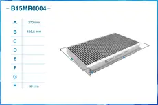 Салонный фильтр CWORKS B15MR0004