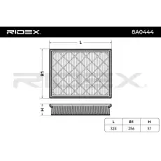 Воздушный фильтр 8A0444 RIDEX