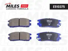 Тормозные колодки дисковые задняя ось MILES E510375