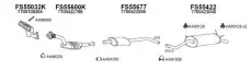 Система выпуска ОГ FS550159 FAURECIA