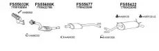 Система выпуска ОГ FS550159 FAURECIA