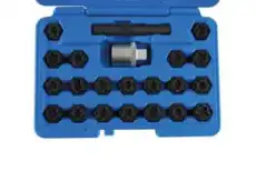 Набор инструментов, замок колесных дисков 7108 LASER TOOLS