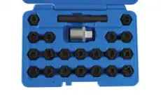Набор инструментов, замок колесных дисков 7108 LASER TOOLS