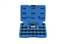 Набор инструментов, замок колесных дисков 7108 LASER TOOLS