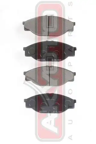 Тормозные колодки дисковые AKYOTO AKD1227L