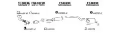 Система выпуска ОГ FS800202 FAURECIA