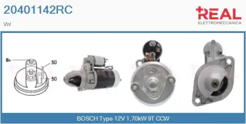 Стартер REAL 20401142RC