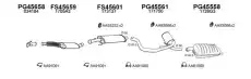 Система выпуска ОГ FS450266 FAURECIA