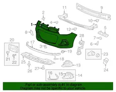 FASCIA,FRT BPR 42457733 CHEVROLET