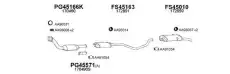 Система выпуска ОГ FS450322 FAURECIA