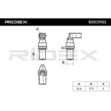 Датчик импульсов 833C0102 RIDEX