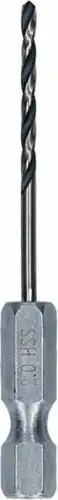 10 сверл HSS PointTeQ HEX 2 мм 2608577540 BOSCH