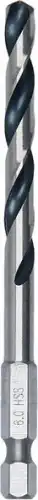 10 сверл HSS PointTeQ HEX 6.0 мм 2608577546 BOSCH